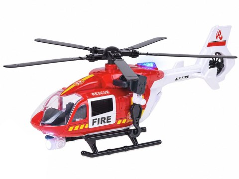 Helikopter strażacki ratunkowy - światło, dźwięk, ruch STRAŻ POŻARNA ZA6393