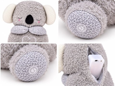 Interaktywna KOALA pluszak z unoszącym się brzuszkiem Światło+dźwięk ZA6363