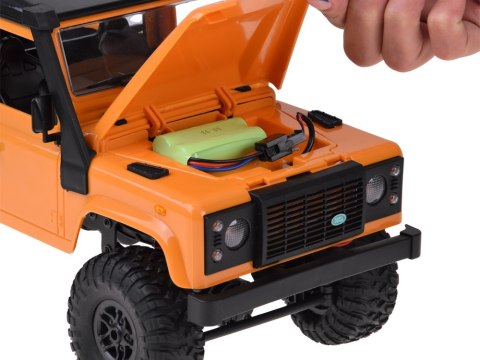 Samochód zdalnie sterowany 2w1 LAND ROVER Defender 90 4x4 Skala 1:12 RC0760