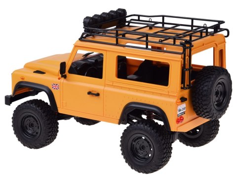 Samochód zdalnie sterowany 2w1 LAND ROVER Defender 90 4x4 Skala 1:12 RC0761