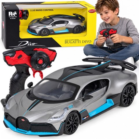 Samochód zdalnie sterowany Licencjonowane Bugatti Divo 1:16 RC0798