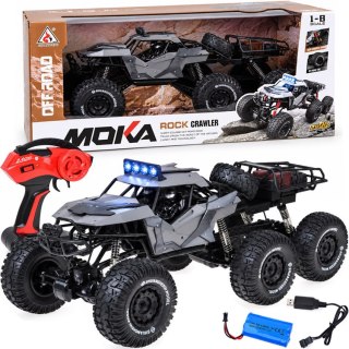 Samochód zdalnie sterowany TERENOWY napęd 6x4 Rock Crawler UTV Buggy RC0800