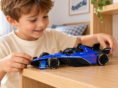 AUTO metalowe Maserati Tipo Folgore Formula E Gen3 1:24 ZA6398